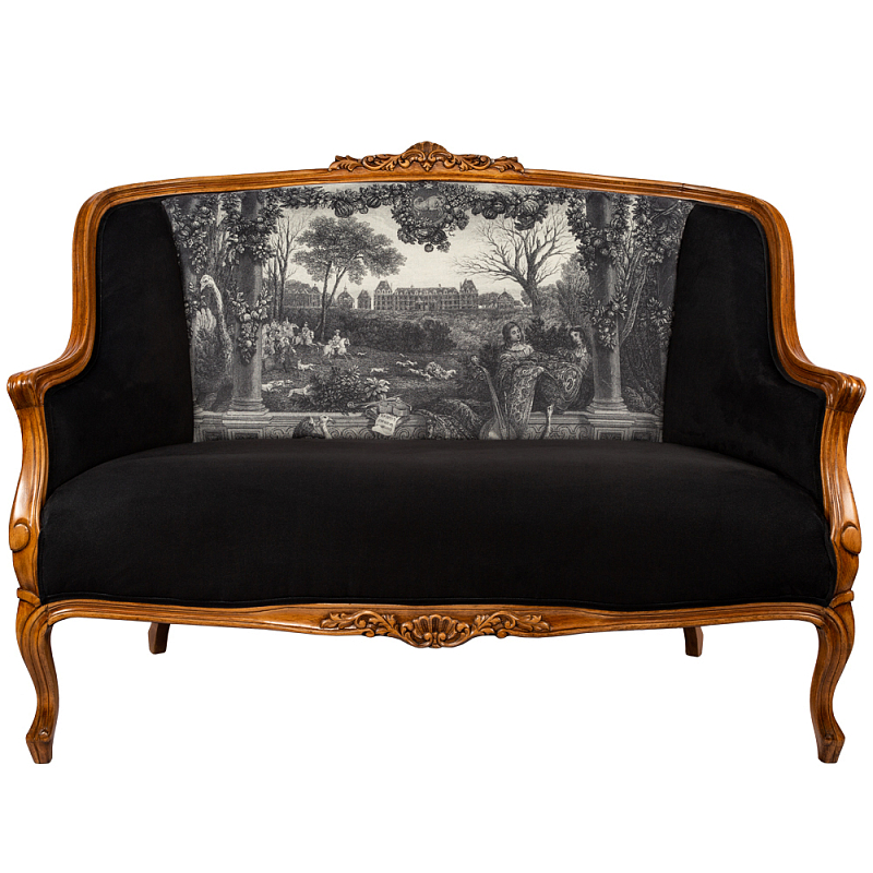 Диван Monceau Sofa Коричневый Черно-белый Диван Monceau Sofa Коричневый Черно-белый в Грозном | Loft Concept
