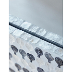 Прямоугольное зеркало с инкрустацией раковинами устриц Mother оf Pearl Facets варинант исполнения - 3 | Loft Concept в Грозном