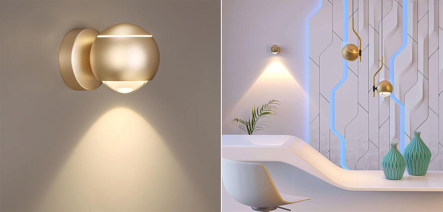Бра Auge Horst Gold Бра Auge Horst Gold - Loft-Concept в Грозном