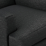 Мебельная ткань Шенилл черный цвет 138 см T4-35 варинант исполнения - 4 | Loft Concept в Грозном