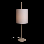 Настольная лампа с тканевым абажуром формы цилиндр Pure Cylinder варинант исполнения - 5 | Loft Concept в Грозном