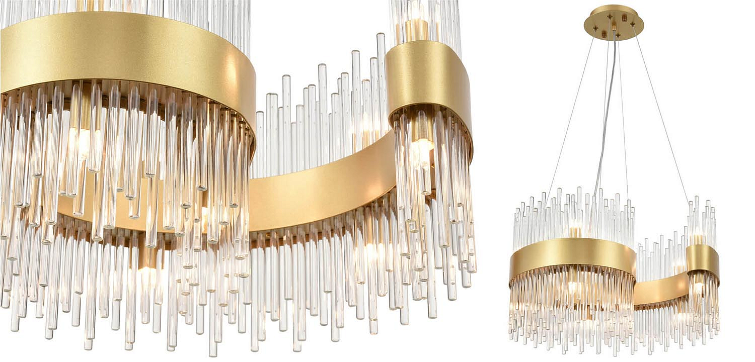 Люстра Nembus Chandelier 50 gold Люстра Nembus Chandelier 50 gold - Loft-Concept в Грозном