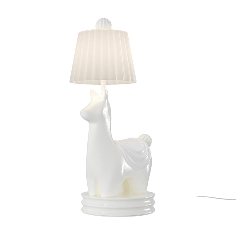 Настольный светильник Senor Alpaca 3000К 7Вт Белый в Грозном | Loft Concept 