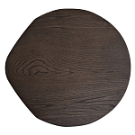 Столик журнальный приставной темный шпон Form Graphics варинант исполнения - 2 | Loft Concept в Грозном