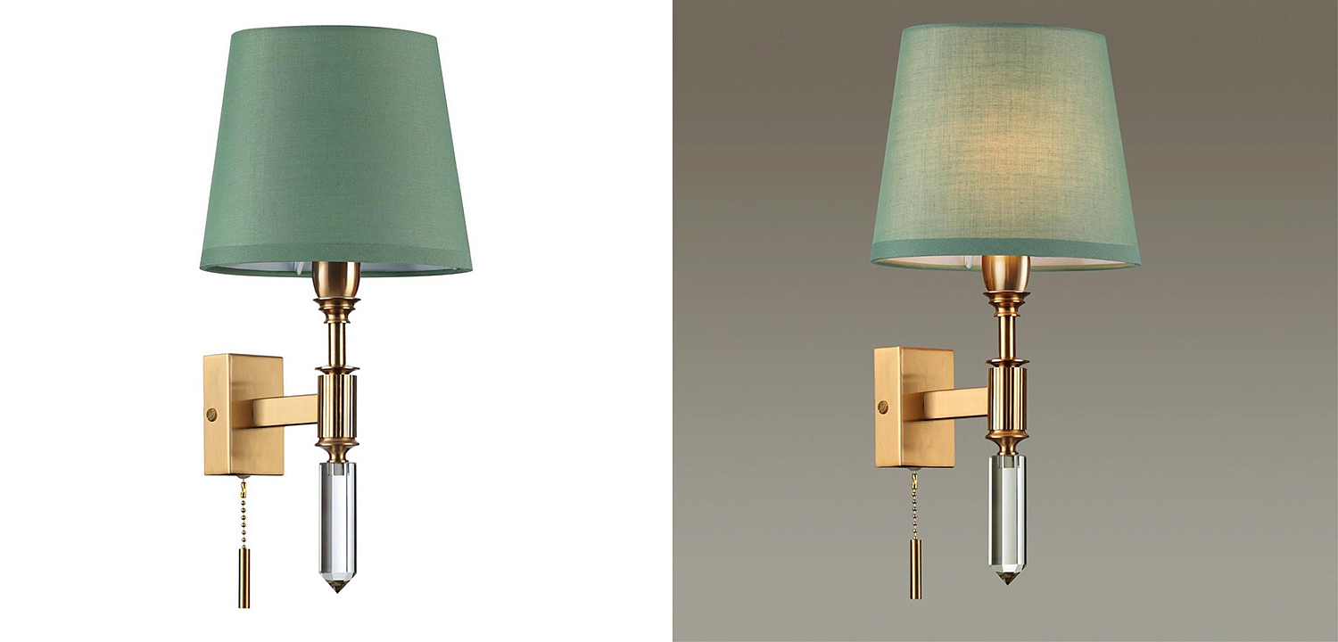 Бра Ramona Green Wall Lamp Бра Ramona Green Wall Lamp - Loft-Concept в Грозном