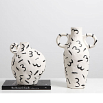 Декоративная ваза White Doodle Vase S варинант исполнения - 2 | Loft Concept в Грозном