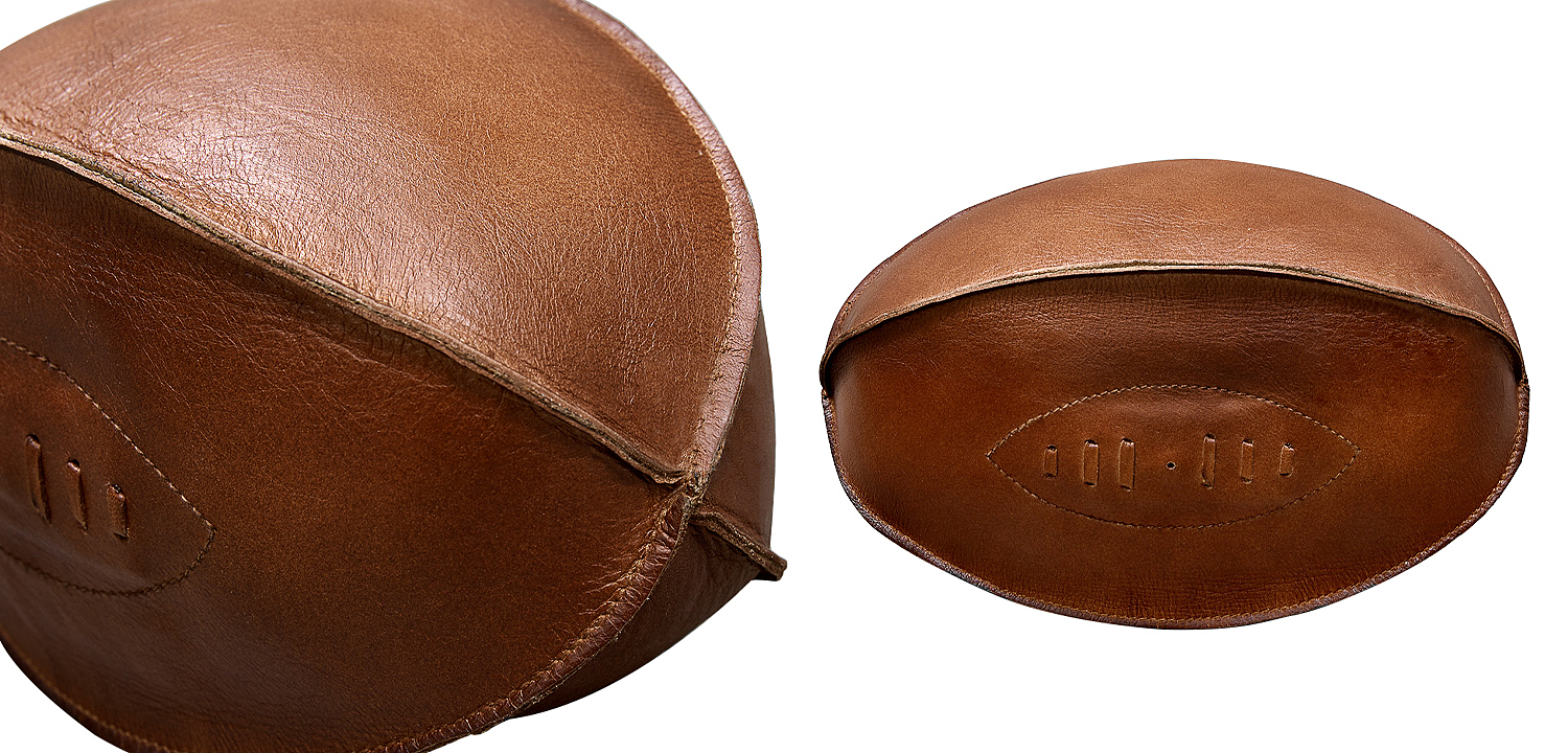 Аксессуар мяч для регби Leather Rugby Ball Аксессуар мяч для регби Leather Rugby Ball - Loft-Concept в Грозном