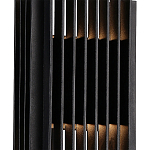 Светодиодное бра из металла черного цвета Delightfull варинант исполнения - 4 | Loft Concept в Грозном