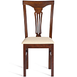 Стул деревянный с узором ручной работы Espresso варинант исполнения - 7 | Loft Concept в Грозном