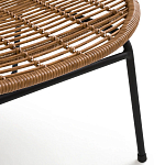 Садовое кресло из искусственного ротанга Mills Rattan Wicker Chair варинант исполнения - 5 | Loft Concept в Грозном