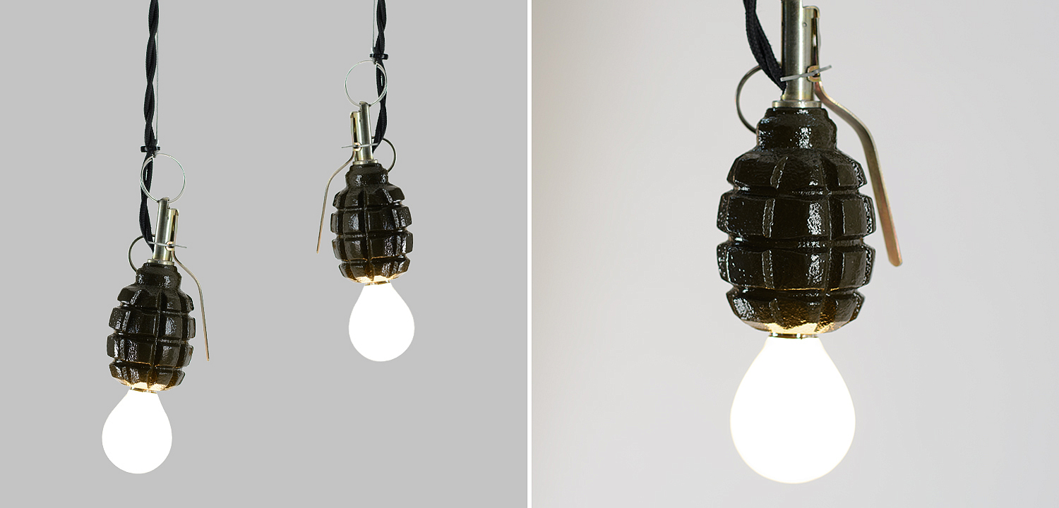 Подвесной светильник Grenade Lamp Подвесной светильник Grenade Lamp - Loft-Concept в Грозном