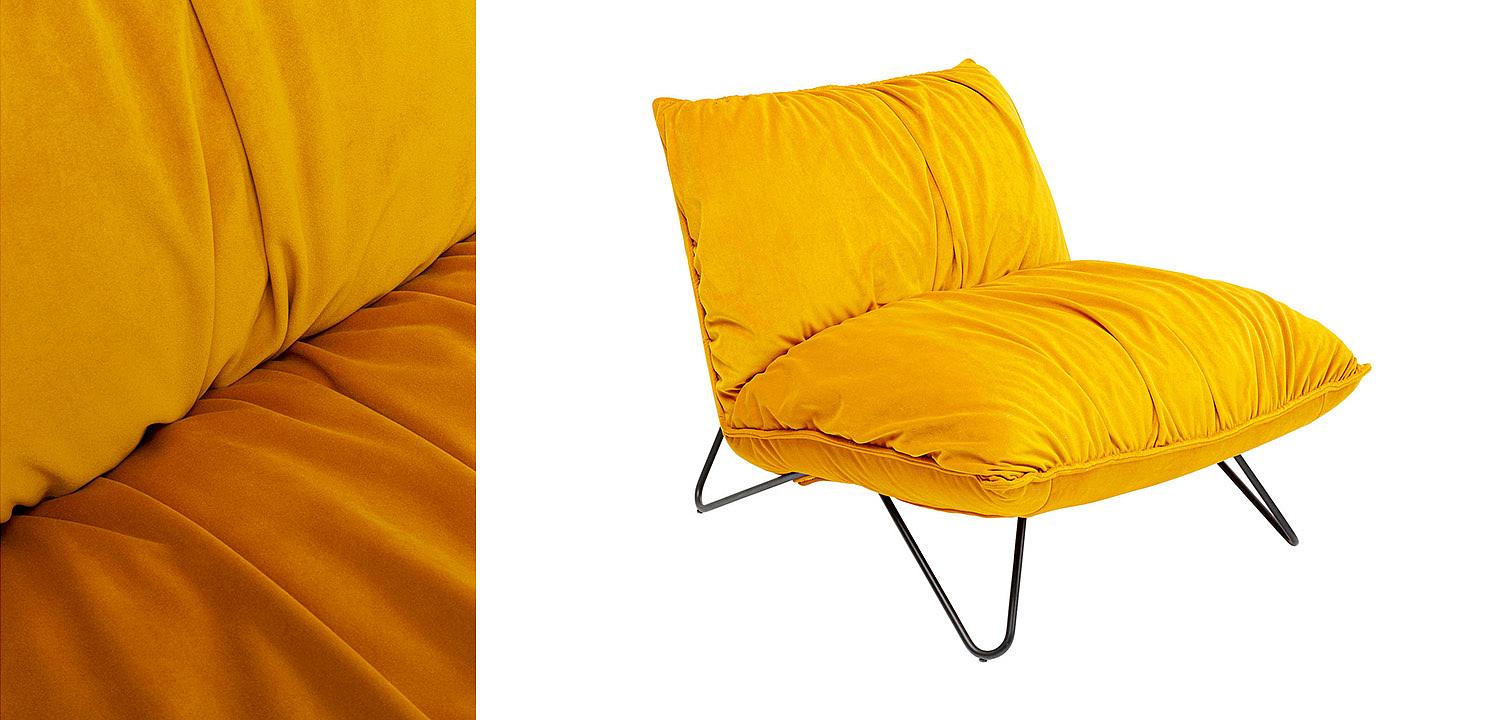 Кресло Velvet Turmeric Кресло Velvet Turmeric - Loft-Concept в Грозном