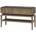 Деревянная консоль с 3-мя выдвижными ящиками Jacobo Console варинант исполнения - 1 | Loft Concept в Грозном