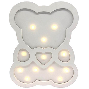 Детский ночник Белый мишка