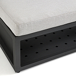 Садовый диван на каркасе из алюминия Petro варинант исполнения - 3 | Loft Concept в Грозном