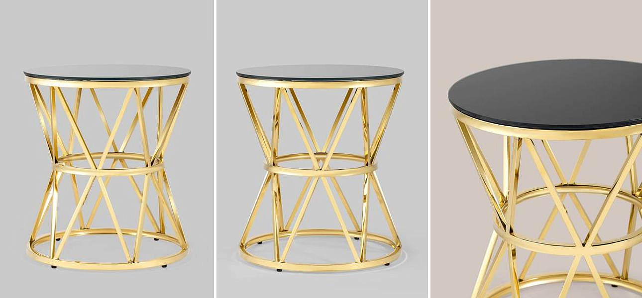 Стол приставной Beranger Collection Gold Стол приставной Beranger Collection Gold - Loft-Concept в Грозном