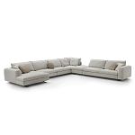 Современная модульная система мягкой мебели Zartаrn 6-ти местный угловой диван варинант исполнения - 1 | Loft Concept в Грозном