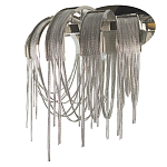 Бра с металиическими цепочками и дугообразными элементами Atlantis Chain варинант исполнения - 3 | Loft Concept в Грозном