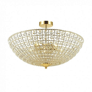 Потолочный светильник Casbah Crystal Top Lamp 5 Gold