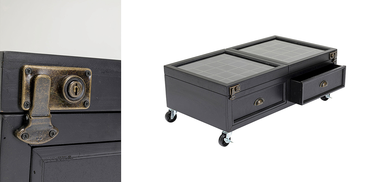 Кофейный стол Black Storage Space - Loft-Concept в Грозном