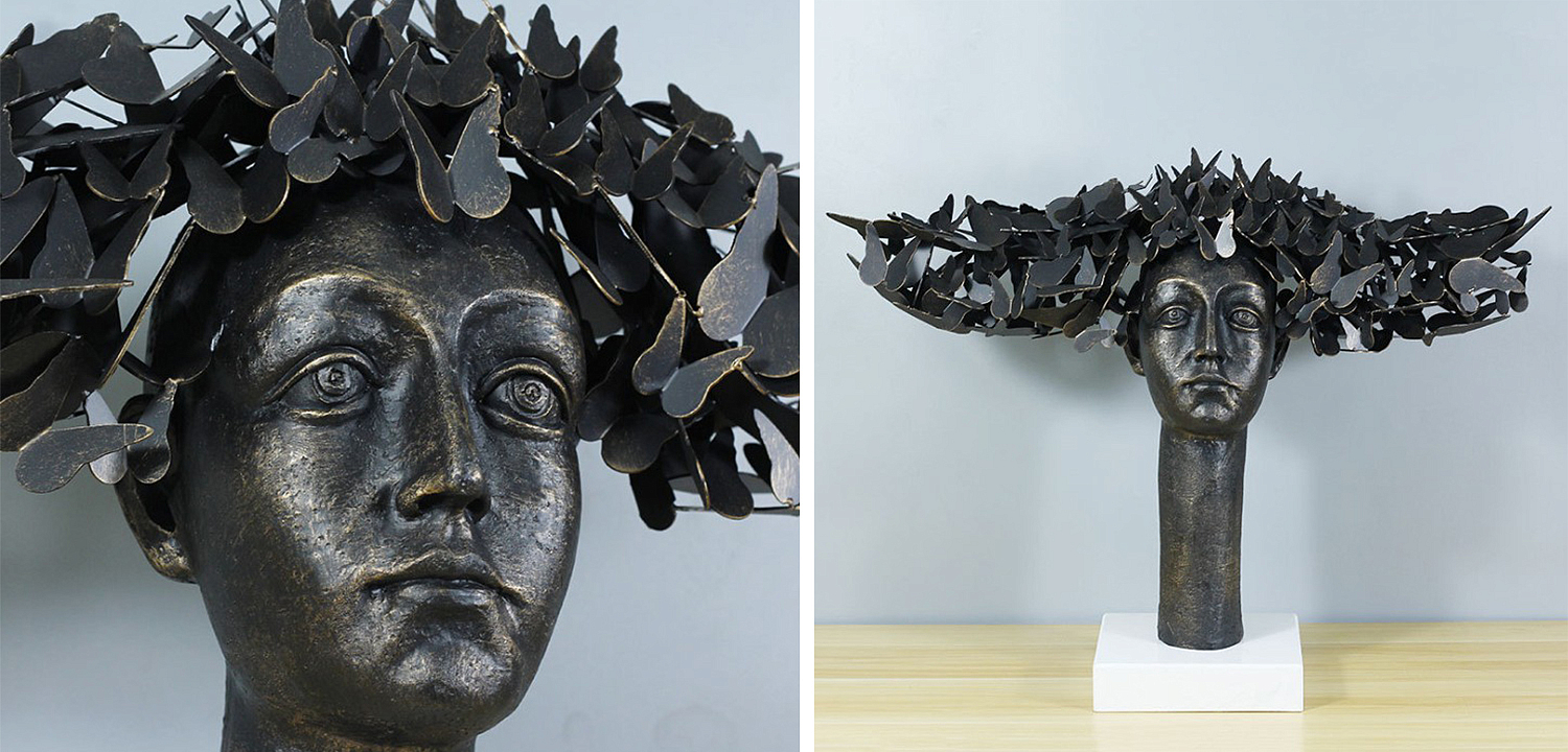 Статуэтка Butterflies on the Head - Loft-Concept в Грозном