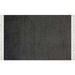 Ковер из полиэстера Black and white continent варинант исполнения - 1 | Loft Concept в Грозном