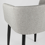 Мягкое кресло на металлических ножках Shaggy Grey варинант исполнения - 7 | Loft Concept в Грозном