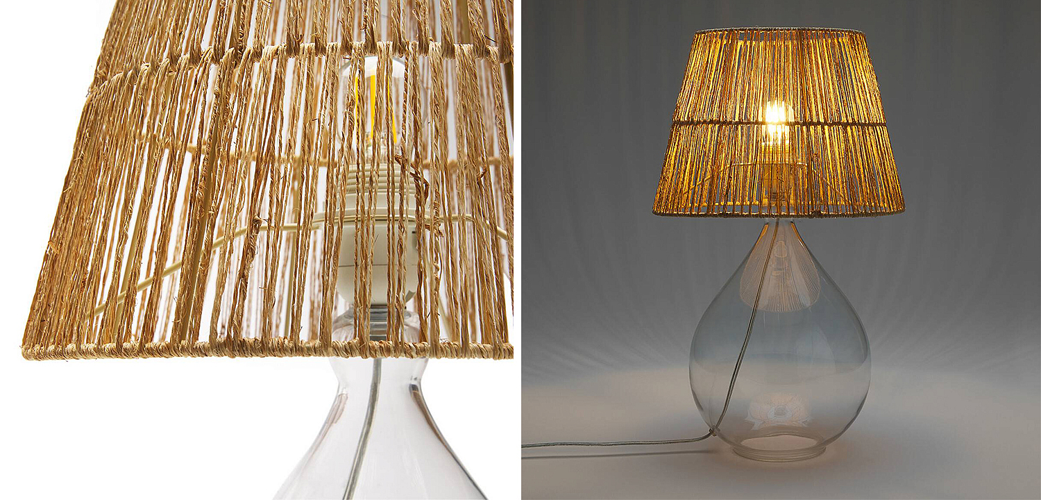 Настольная лампа Ronni Glass Table lamp Настольная лампа Ronni Glass Table lamp - Loft-Concept в Грозном