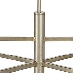 Люстра с 6-ю белыми матовыми плафонами из стекла в форме цилиндра Longitude варинант исполнения - 2 | Loft Concept в Грозном