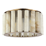 Потолочный светильник из стекла и премиального алебастра Ravishment варинант исполнения - 2 | Loft Concept в Грозном