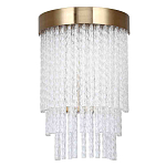 Бра с прозрачными стеклянными трубочками и металлическим основанием Nembus варинант исполнения - 1 | Loft Concept в Грозном