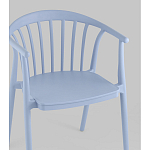 Стул Campo пластик голубой варинант исполнения - 2 | Loft Concept в Грозном