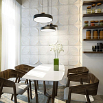 Гипсовая 3D панель с принтографией PM-20 варинант исполнения - 3 | Loft Concept в Грозном