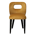 Стул велюровый горчичный Verified варинант исполнения - 2 | Loft Concept в Грозном
