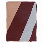 Плед из хлопка с геометрическим рисунком Elan Stripe Addison варинант исполнения - 5 | Loft Concept в Грозном