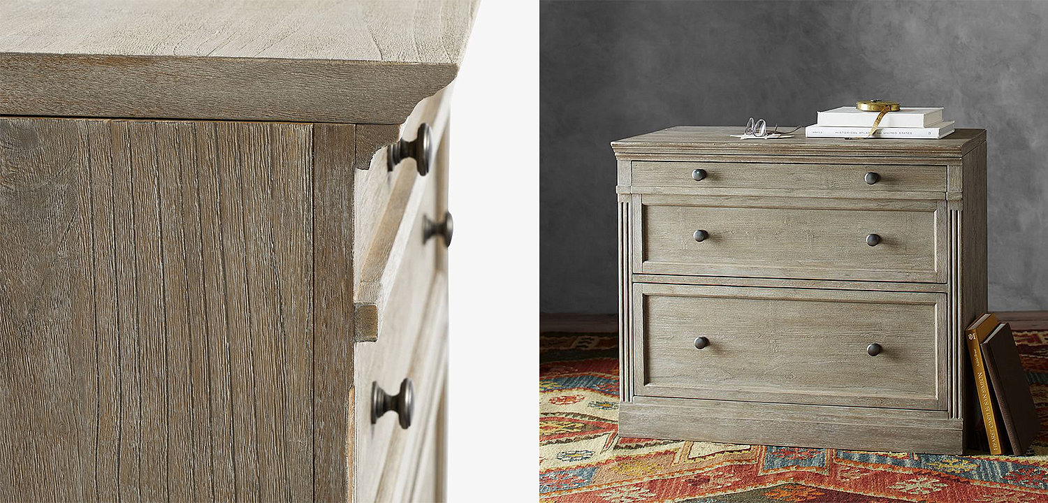 Комод с двумя ящиками Benjamin Chest of 2 Drawers Комод с двумя ящиками Benjamin Chest of 2 Drawers - Loft-Concept в Грозном