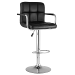 Барный стул с подлокотниками Honory Black варинант исполнения - 1 | Loft Concept в Грозном