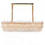 Люстра овальная с хрустальными подвесками Gorgeous Crystal Light варинант исполнения - 2 | Loft Concept в Грозном