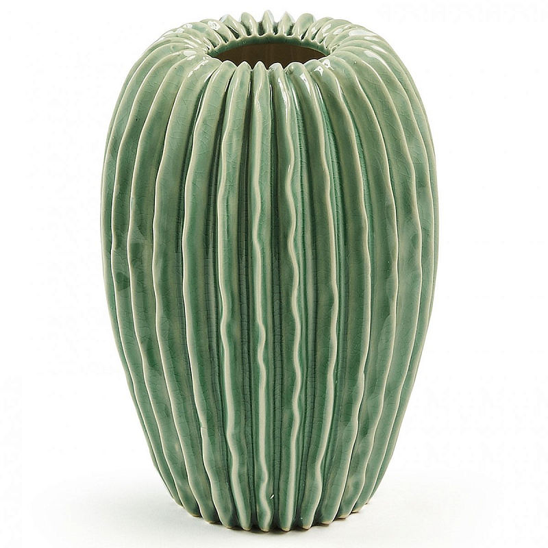 Ваза Rounded Cactus Зеленый Ваза Rounded Cactus Зеленый в Грозном | Loft Concept