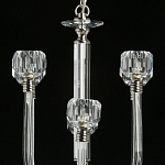 Люстра с 8-ю лампами и гранеными стеклянными плафонами Prism Gala варинант исполнения - 9 | Loft Concept в Грозном