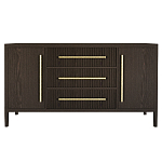 Буфет Primo с тремя ящиками и двумя фасадами Темный орех варинант исполнения - 9 | Loft Concept в Грозном