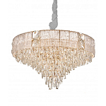 Люстра с каскадом из прозрачного хрусталя Constant Sparks варинант исполнения - 8 | Loft Concept в Грозном