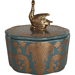 Фарфоровая шкатулка Swan Lake варинант исполнения - 2 | Loft Concept в Грозном