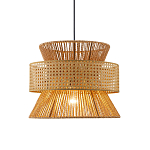 Подвесной светильник с абажуром из натуральных материалов Light Inside the Cell варинант исполнения - 1 | Loft Concept в Грозном