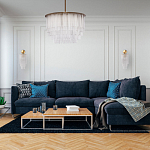 Бра с круглым основанием и длинными прозрачныи стеклянными трубками Nembus варинант исполнения - 8 | Loft Concept в Грозном