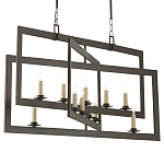 Люстра из пересекающихся прямоугольных элементов Intersecting Rectangles варинант исполнения - 3 | Loft Concept в Грозном