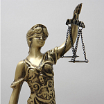 Статуэтка бронзовая Фемида Bronze Goddess варинант исполнения - 1 | Loft Concept в Грозном