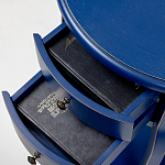 Синяя тумба на фигурных ножках Shelby варинант исполнения - 7 | Loft Concept в Грозном