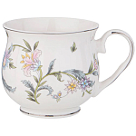 Кружка из фарфора с цветочным принтом 480 мл Tea Flower Set варинант исполнения - 1 | Loft Concept в Грозном