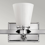 Бра для ванных комнат с белыми стеклянными конусными плафонами Hinkley варинант исполнения - 2 | Loft Concept в Грозном